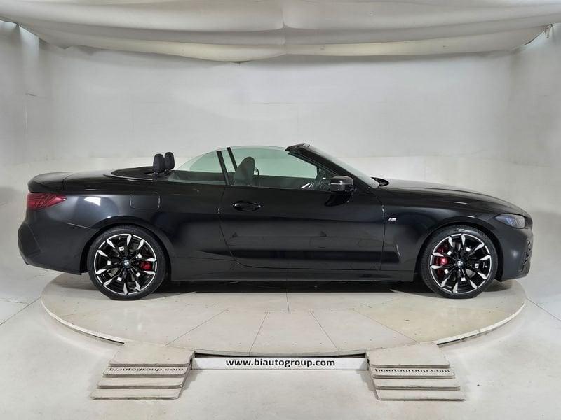BMW Serie 4 G23 LCI 2024 Cabrio 420d Cabrio mhev 48V MSport Pro auto