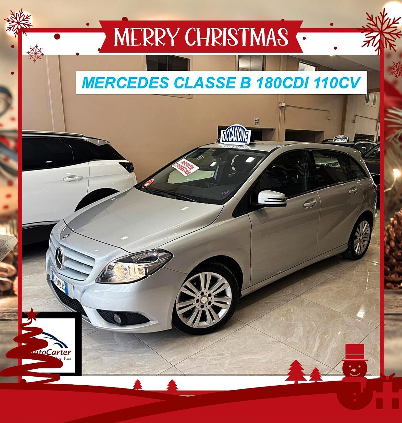 Mercedes CLASSE B 180 110CV ** GANCIO TRAINO**