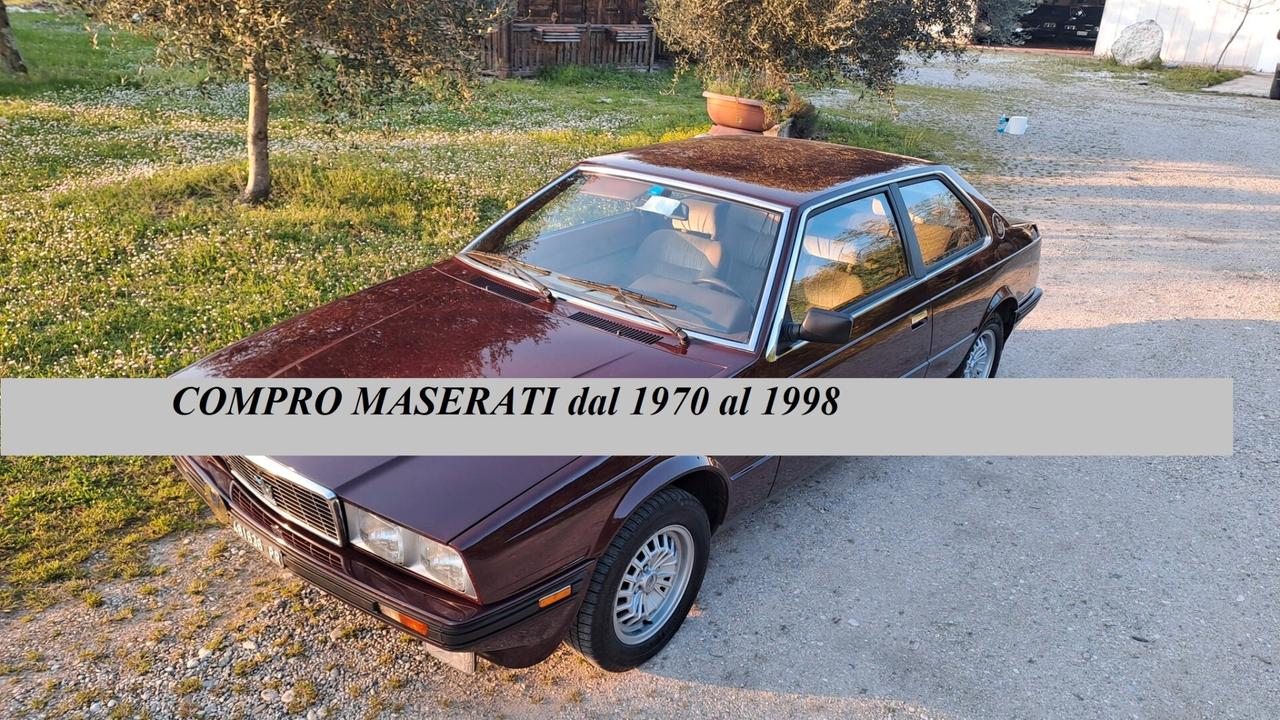 Maserati Biturbo e derivati