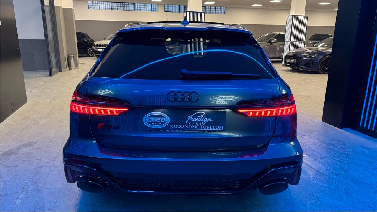 AUDI RS6 AVANT 4.0 TFSI V8 QUATTRO 2020 TETTO APRIBILE