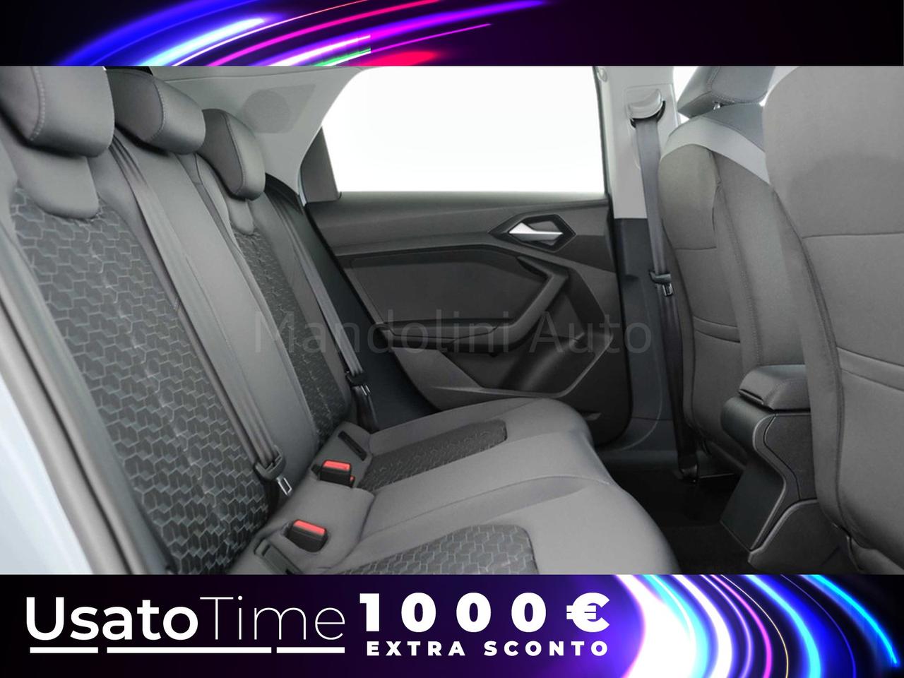 Audi A1 sportback 30 1.0 tfsi 116cv identity black s tronic