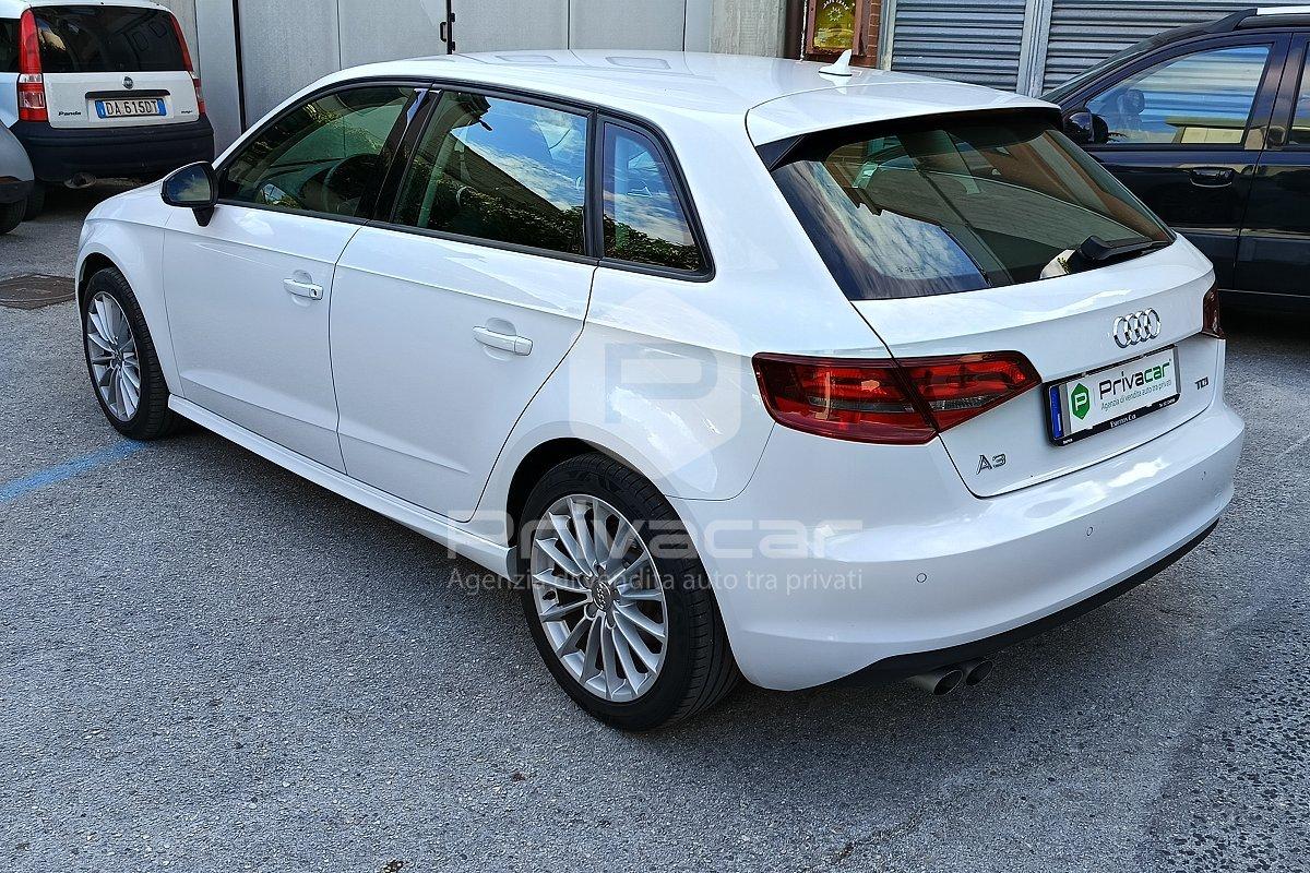 AUDI A3 SPB 2.0 TDI 150 CV clean diesel S tronic Ambition