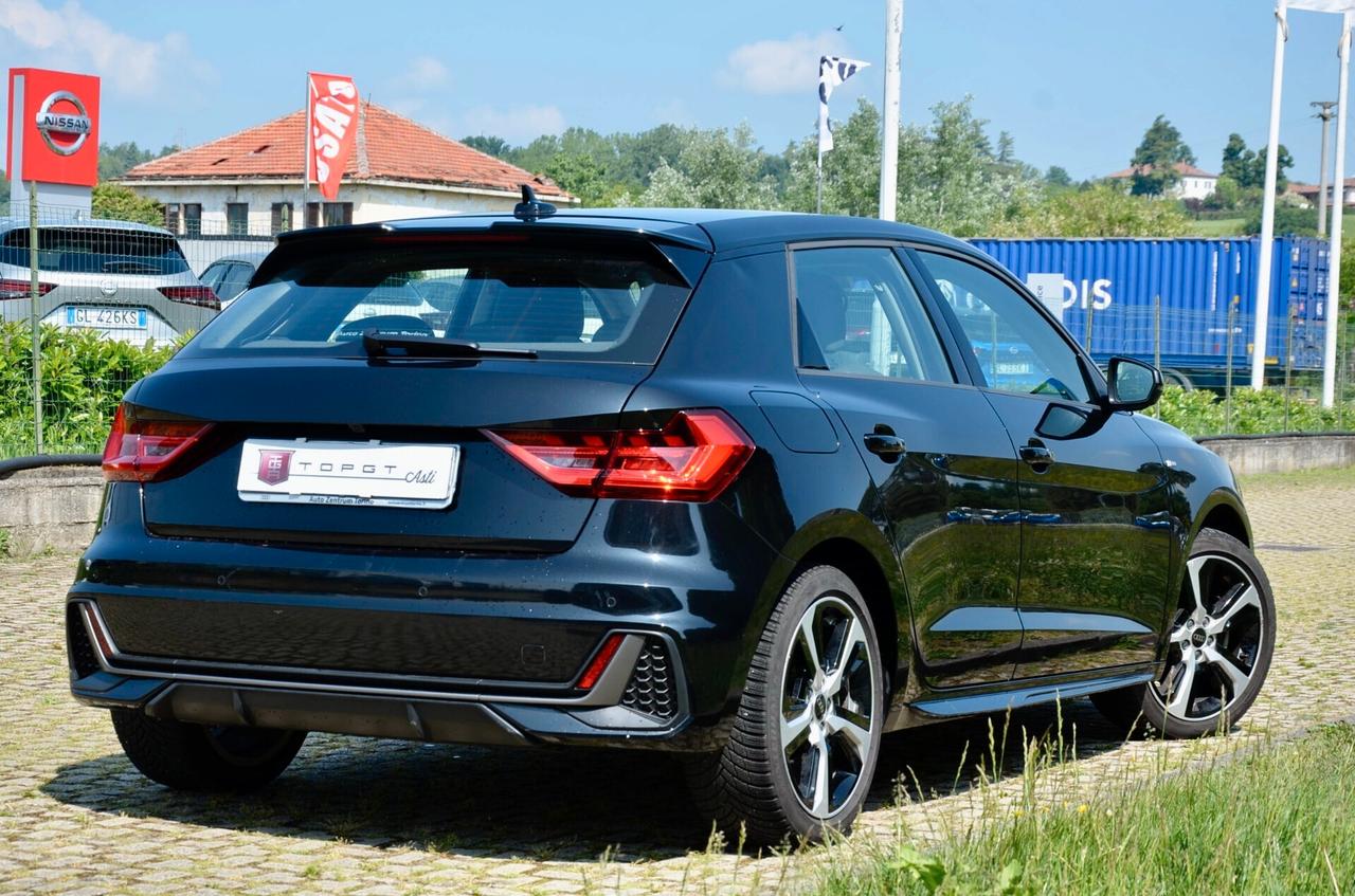 AUDI A1 SPB 30 1.0 TFSI S-LINE EDITION 110cv S-TRONIC, UFF ITALIANA, UNICOPROPRIETARIO, SERVICE AUDI, FARI LED, PERMUTE