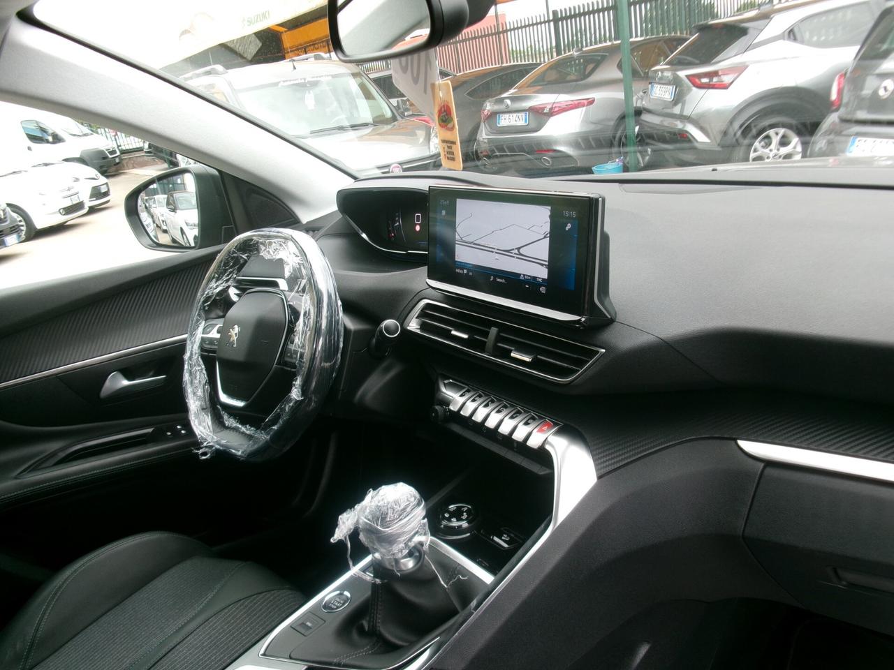 Peugeot 3008 1.5 BLUEHDI 130CV E6D ALLURE PACK S NAVI/PDC/LED 96000 KM MANUALE