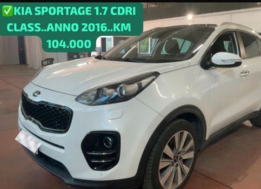 KIA SPORTAGE 1.7 CRDI 115 CV TETTO+CERCHI+RETROCAMERA
