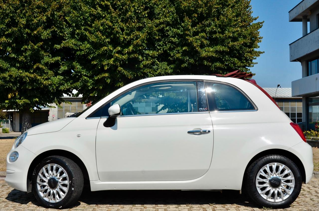 FIAT 500C 1.2 69cv LOUNGE CABRIO , OK NEOPATENTATI , MONITOR 7" , PERMUTE