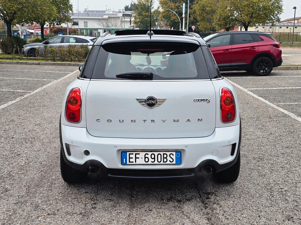 Mini Cooper S Countryman ALL4 1.6 BENZINA ANNO 10/2012 UNICO PROPRIETARIO