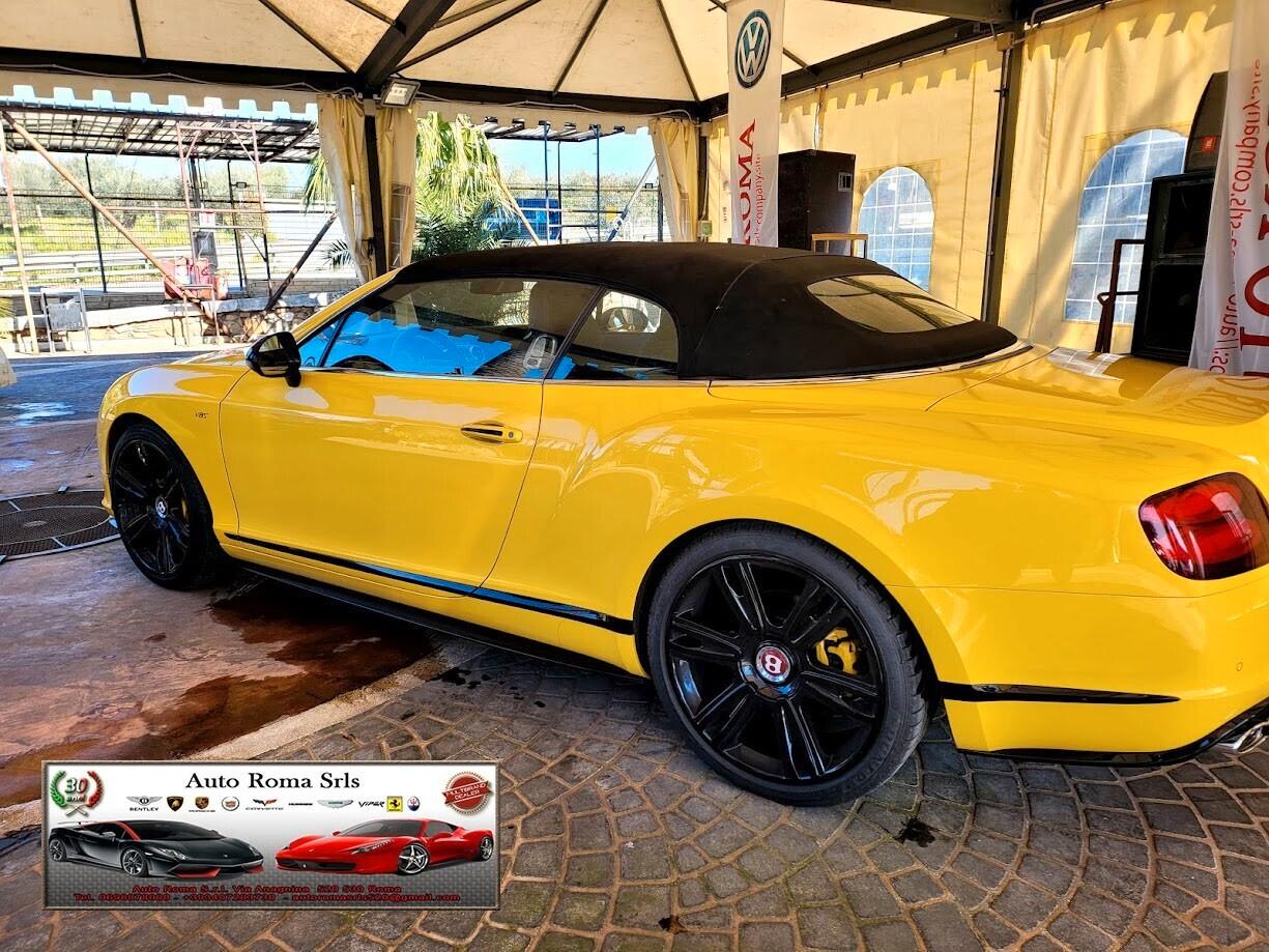 Bentley Continental GTC V8 S Limited Concours Series Giallo Edition