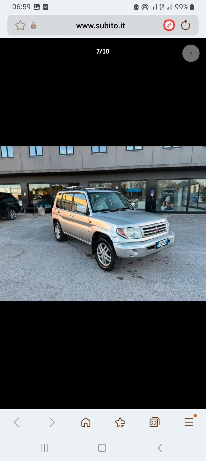 Mitsubishi Pajero Pinin 1.8 16V MPI 5 porte