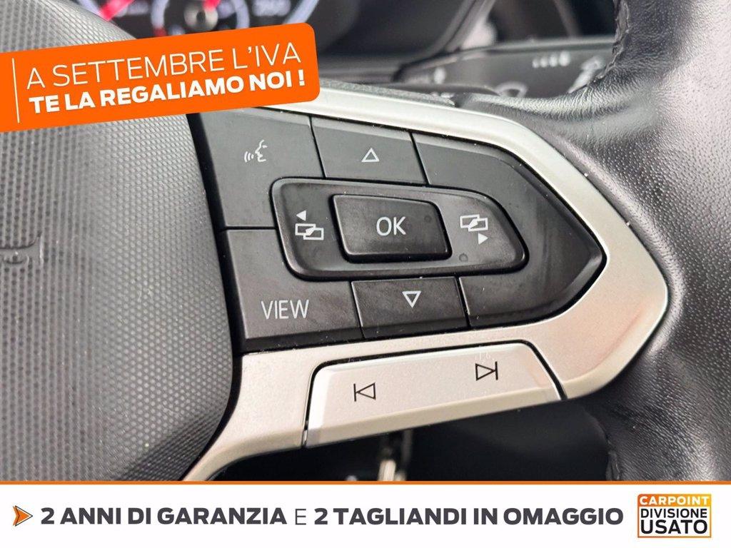 VOLKSWAGEN T-cross 1.0 tsi style 110cv dsg del 2022