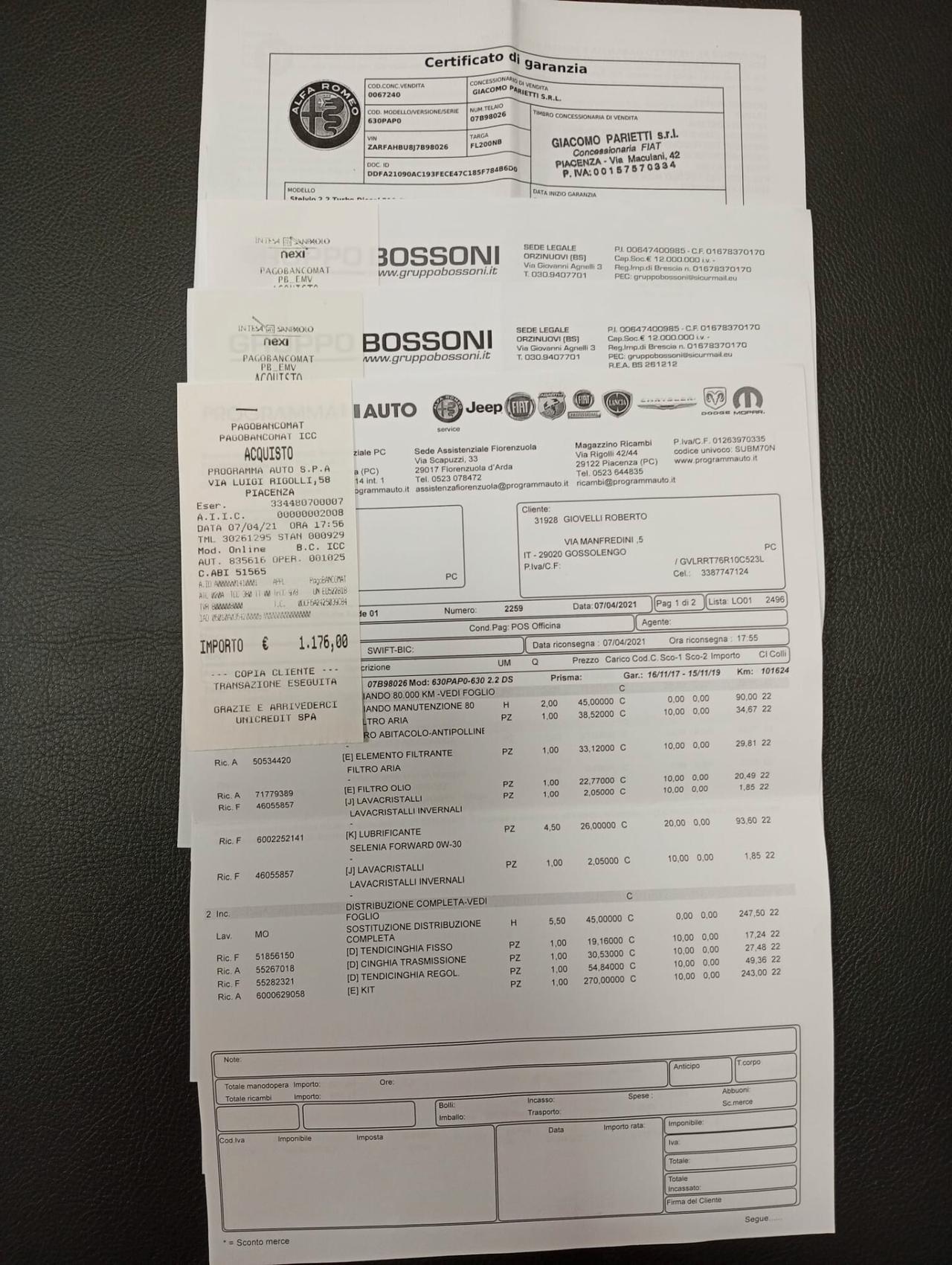 Alfa Romeo Stelvio 2.2 Turbodiesel 210 CV AT8 Q4 Super