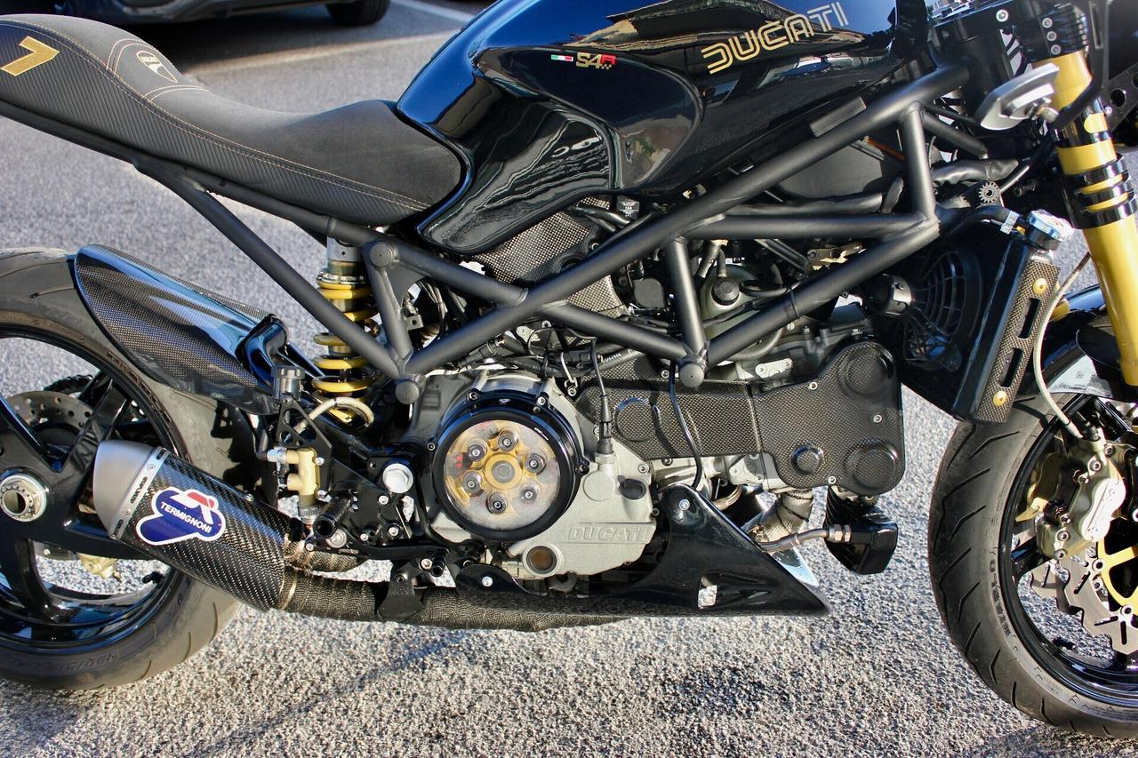 Ducati Monster S4R PARAFANGO CARBONIO PEDANE SPORTIVE