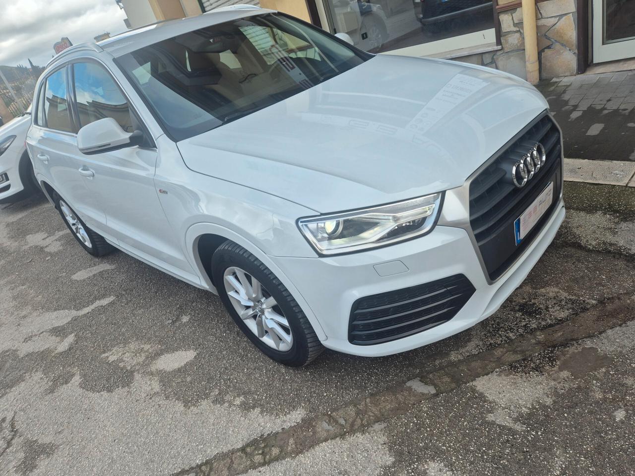 AUDI Q3 2.0 TDI 150CV S LINE ANNO 2017 KM CERTIF