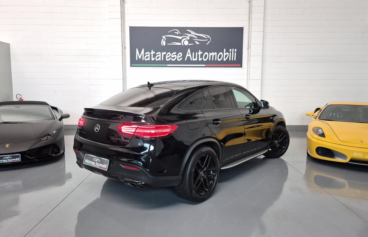 Mercedes GLE43 Coupè AMG 3.0 Biturbo 367cv 4Matic CarPlay Camera Pedane Cerchi21 GARANZIA FULL