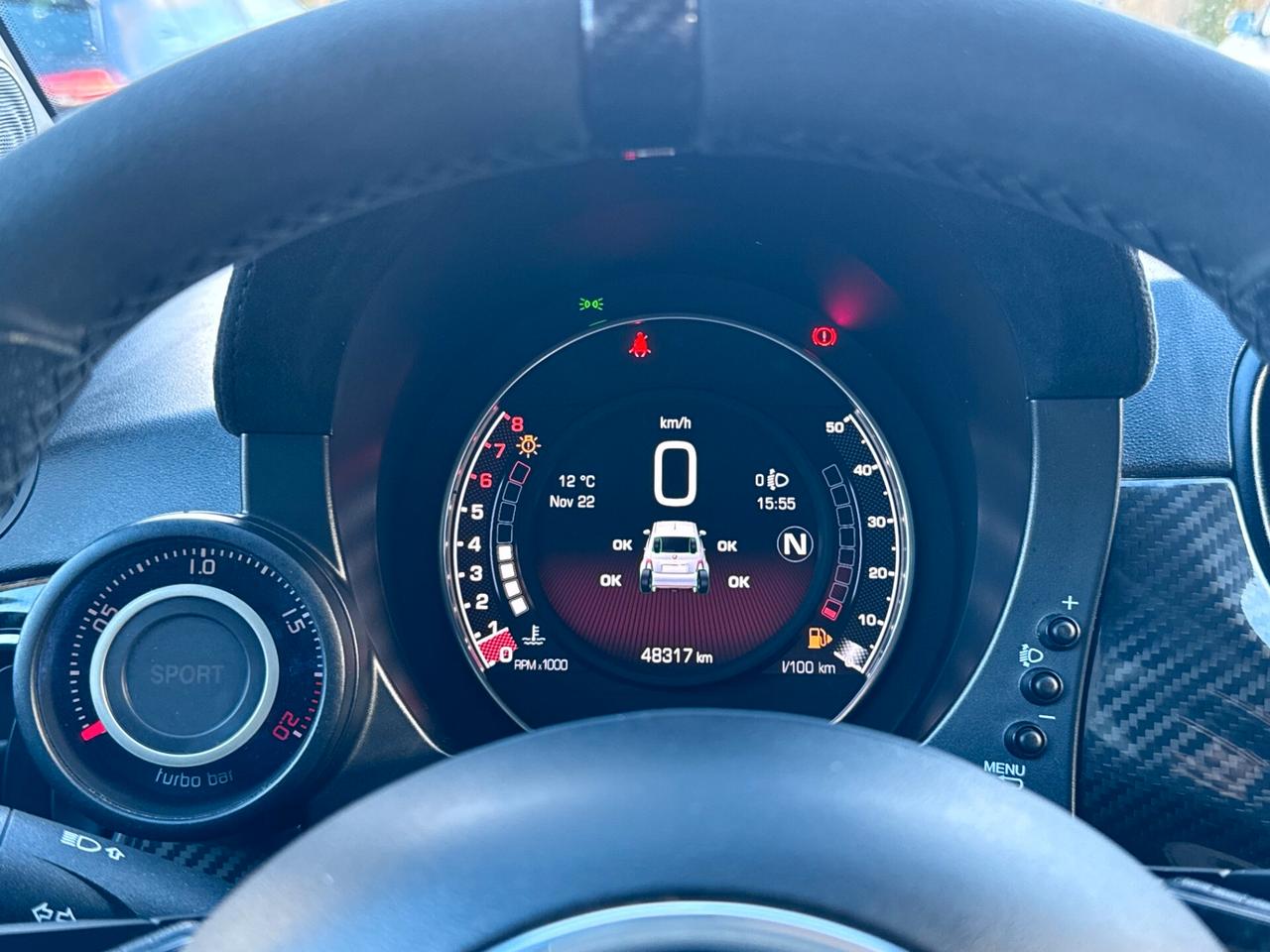 Abarth 595 1.4 Turbo T-Jet 180 CV Competizione*CAMBIO AUTOMATICO*CARBONIO*