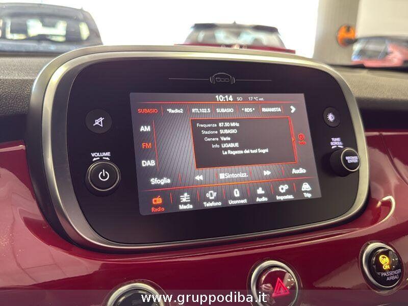 FIAT 500X 2022 1.5 t4 hybrid (Red) 130cv dct