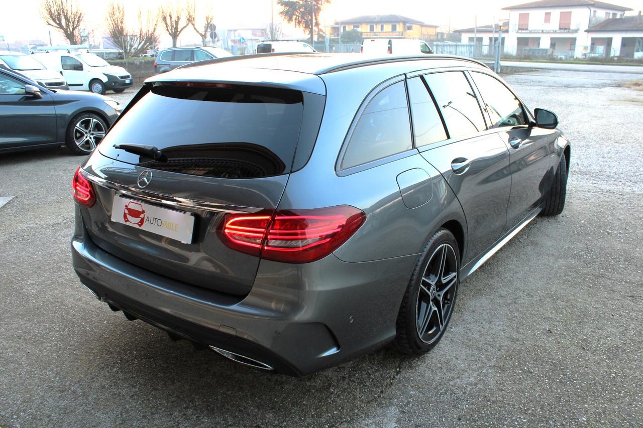 Mercedes-benz C 220 SW d Premium AMG Night Edition pack luci interne