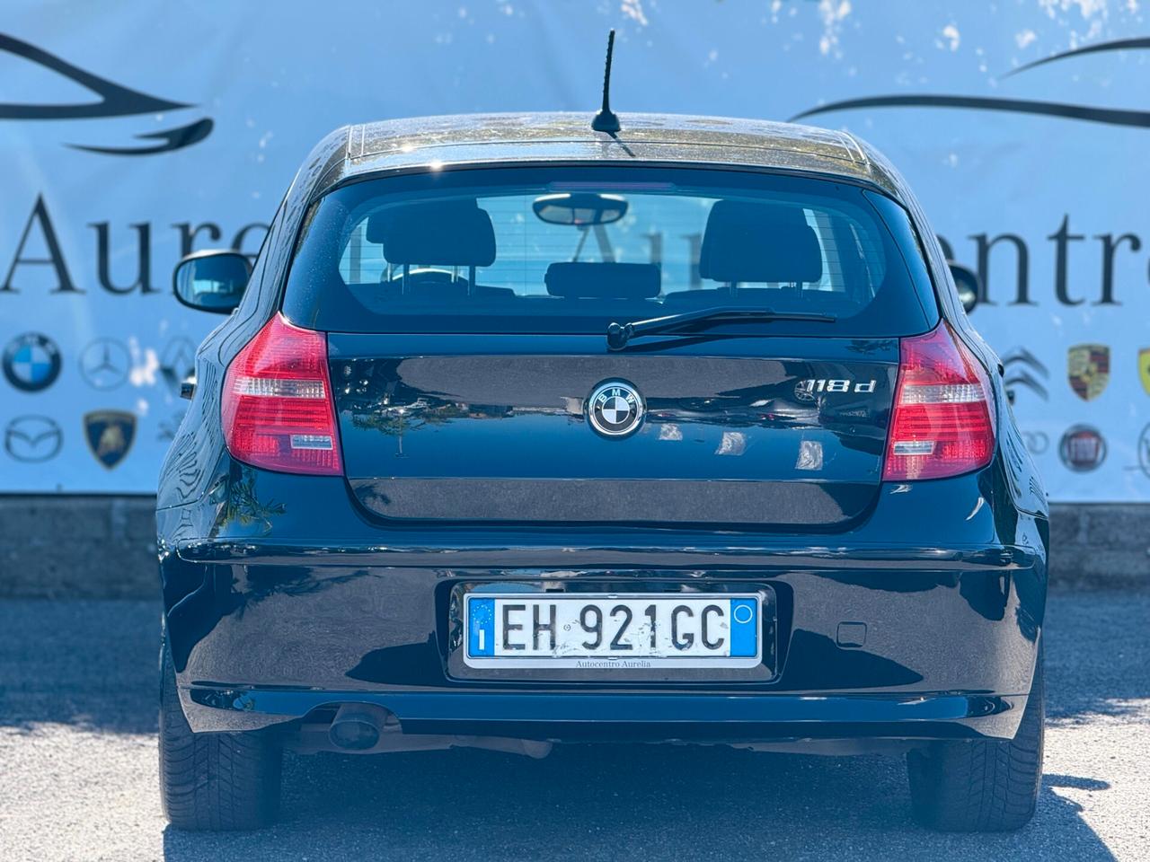 Bmw 118 118d 2.0 143CV cat 5 porte Eletta DPF