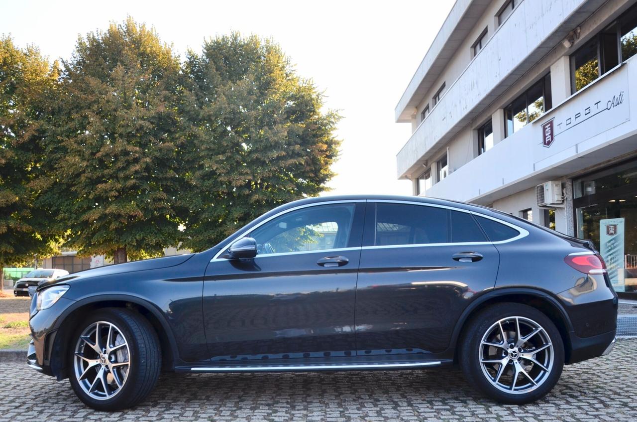 MERCEDES-BENZ GLC COUPE 300de PHEV PLUG IN (EQ POWER) PREMIUM AMG 4MATIC 194cv AUTO, UNICO UTILIZZATORE, UFF ITALIANA, EURO 6D, IVA ESPOSTA, SERVICE MERCEDES, PERMUTE