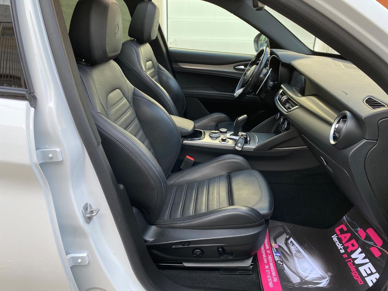 ALFA ROMEO STELVIO 210CV VELOCE Q4 AT8 TETTO CAM CARPLAY 2023