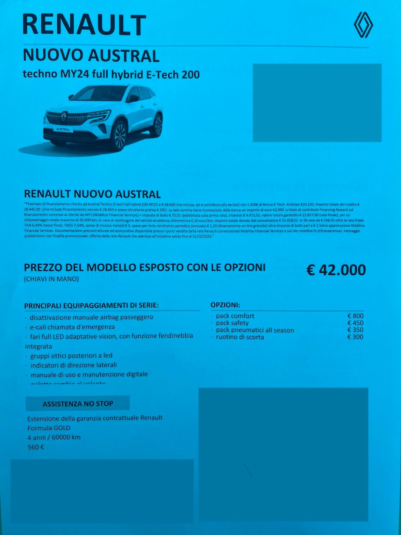 Renault Austral E-Tec 200cv full hybrid AUTOCARRO IN OFFERTA-N1