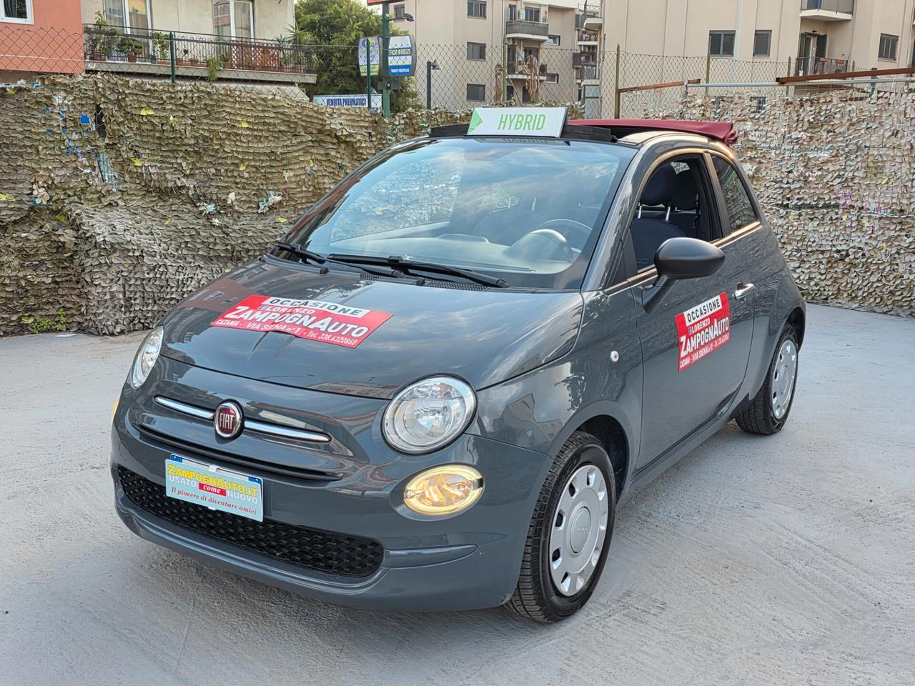 Fiat 500 C 1.0 Hybrid Dolcevita Cabrio ZampognAuto CT