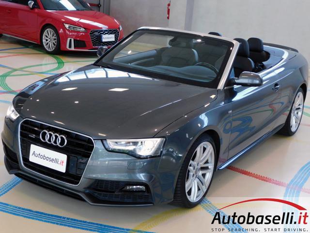 AUDI A5 CABRIO 2.0 TDI 190CV QUATTRO CLEAN DIESEL S-LINE