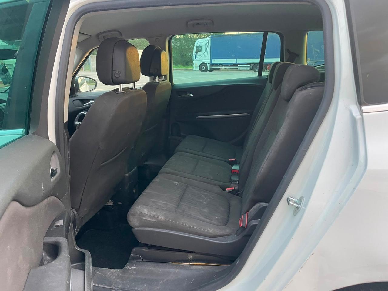 Zafira 1.6 T metano 150 cv 7 posti scalda acqua