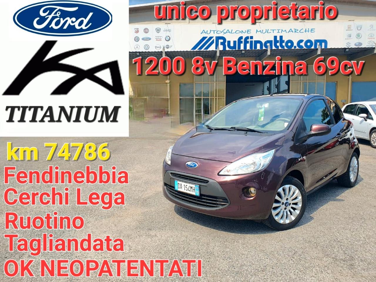 Ford Ka 1.2 8V 69CV Titanium