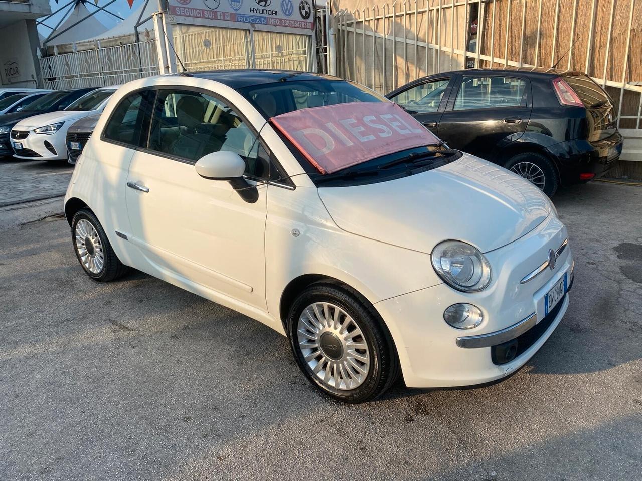 Fiat 500 1.3 multijet 95cv diesel 2012