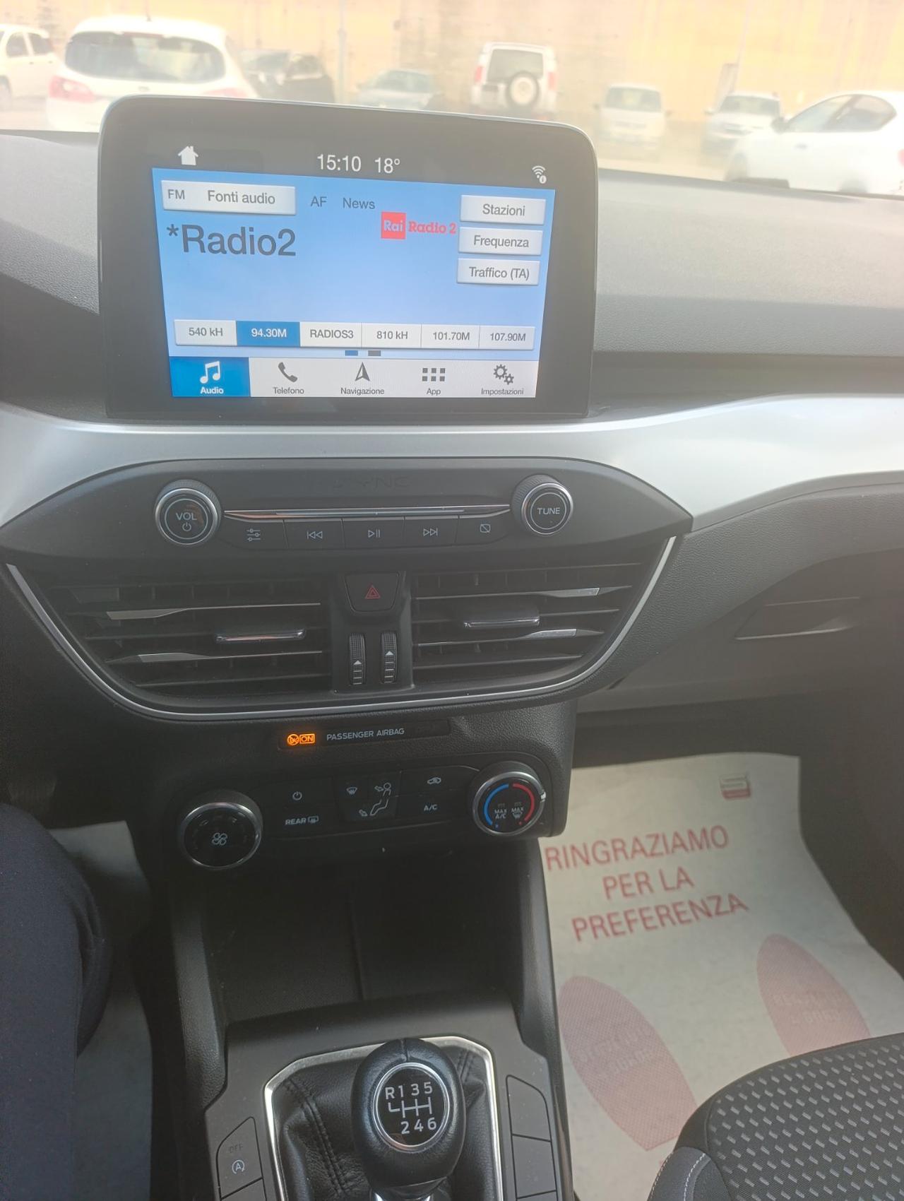 Ford Focus 5 Porte Focus 1.5 ecoblue Business s&s 120cv