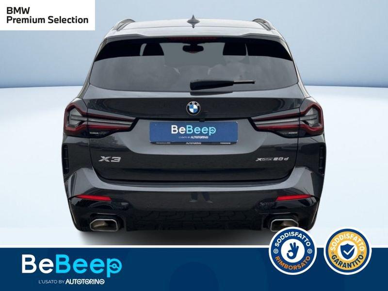 BMW X3 XDRIVE20D MHEV 48V MSPORT AUTO