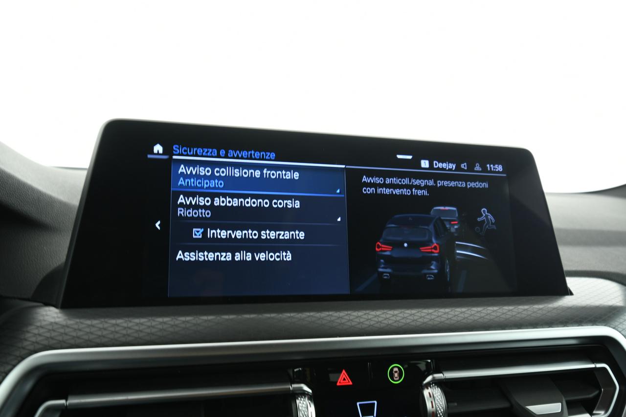 BMW X3 xdrive30e Msport auto CAMERA 360+PELLE+APP CONNECT