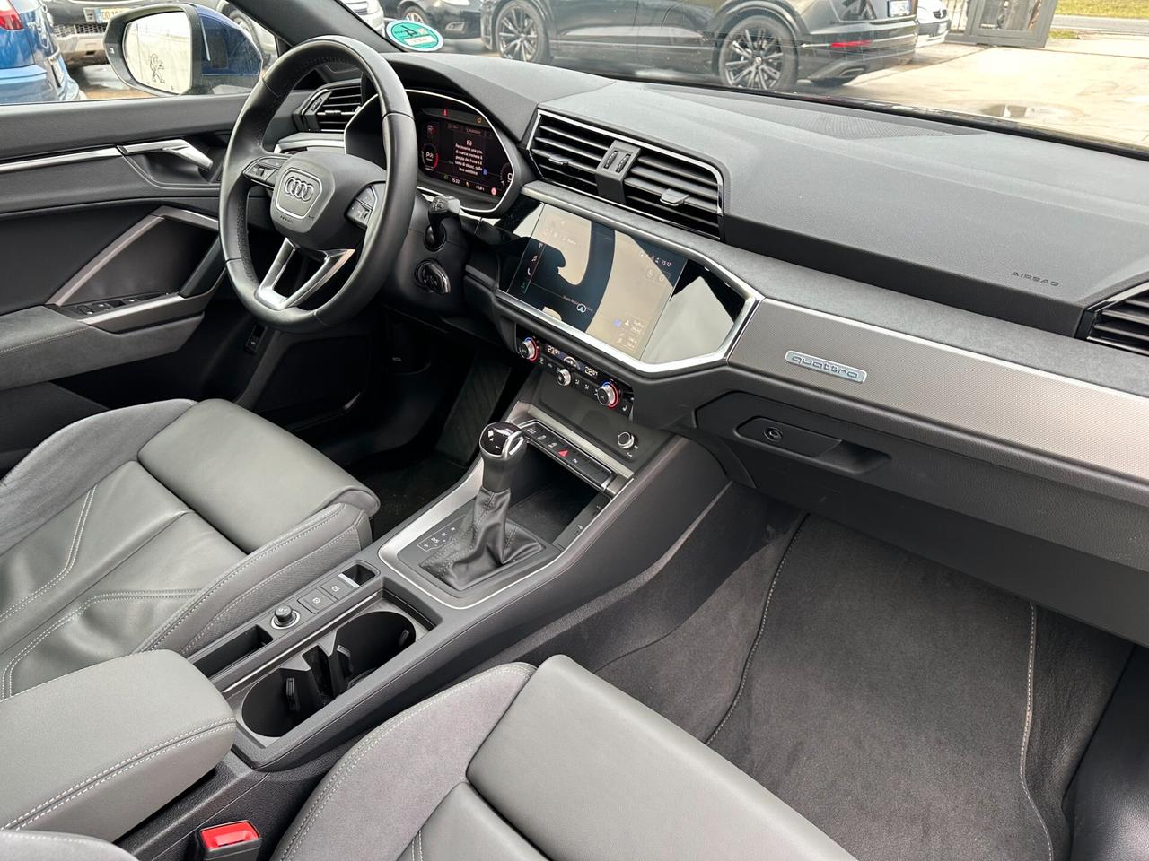 Audi Q3 2.0TDI*S-LINE*QUATTRO*200CV*VIRTUAL*AUT*GANCIO*