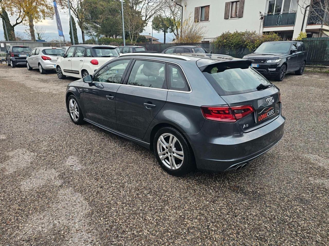 Audi A3 SPB 2.0 TDI 184 CV clean diesel quattro S tronic Ambition