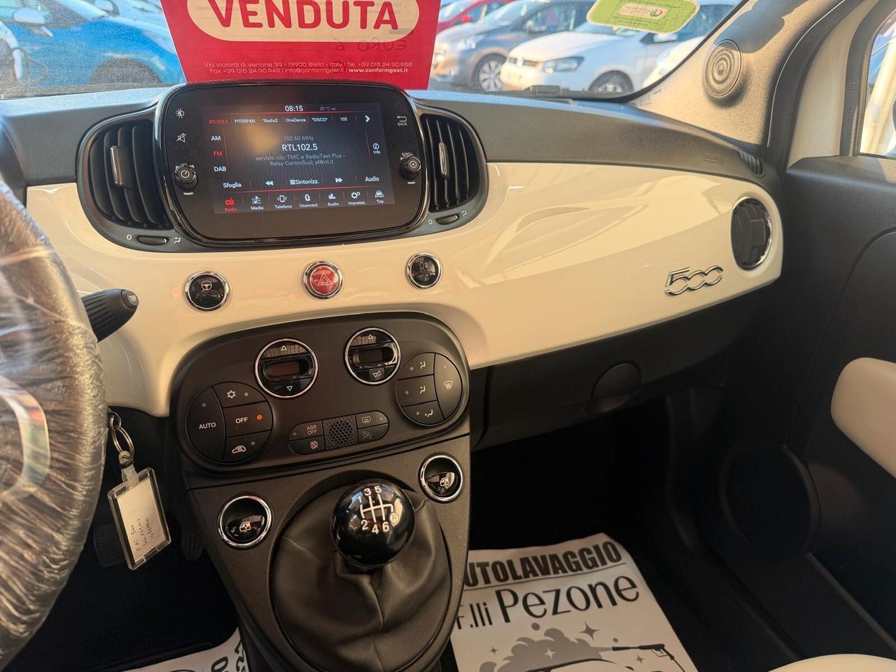 FIAT 500 DOLCEVITA 1.0 BENZINA/IBRIDA 70CV