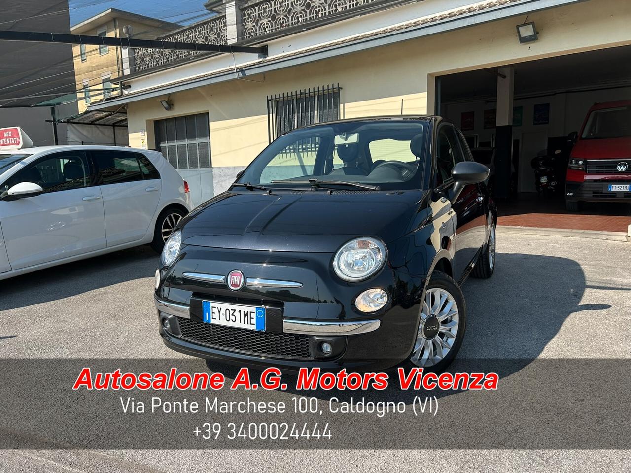 FIAT 500 1.2 69CV LOUNGE - OK NEOPATENTATI