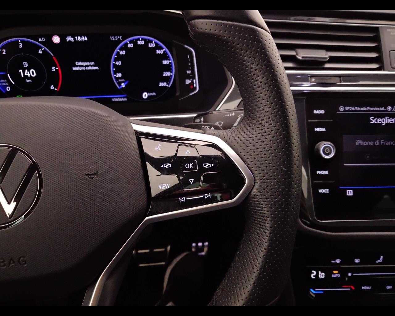 VOLKSWAGEN Tiguan II 2021 - Tiguan 2.0 tdi R-Line 150cv dsg