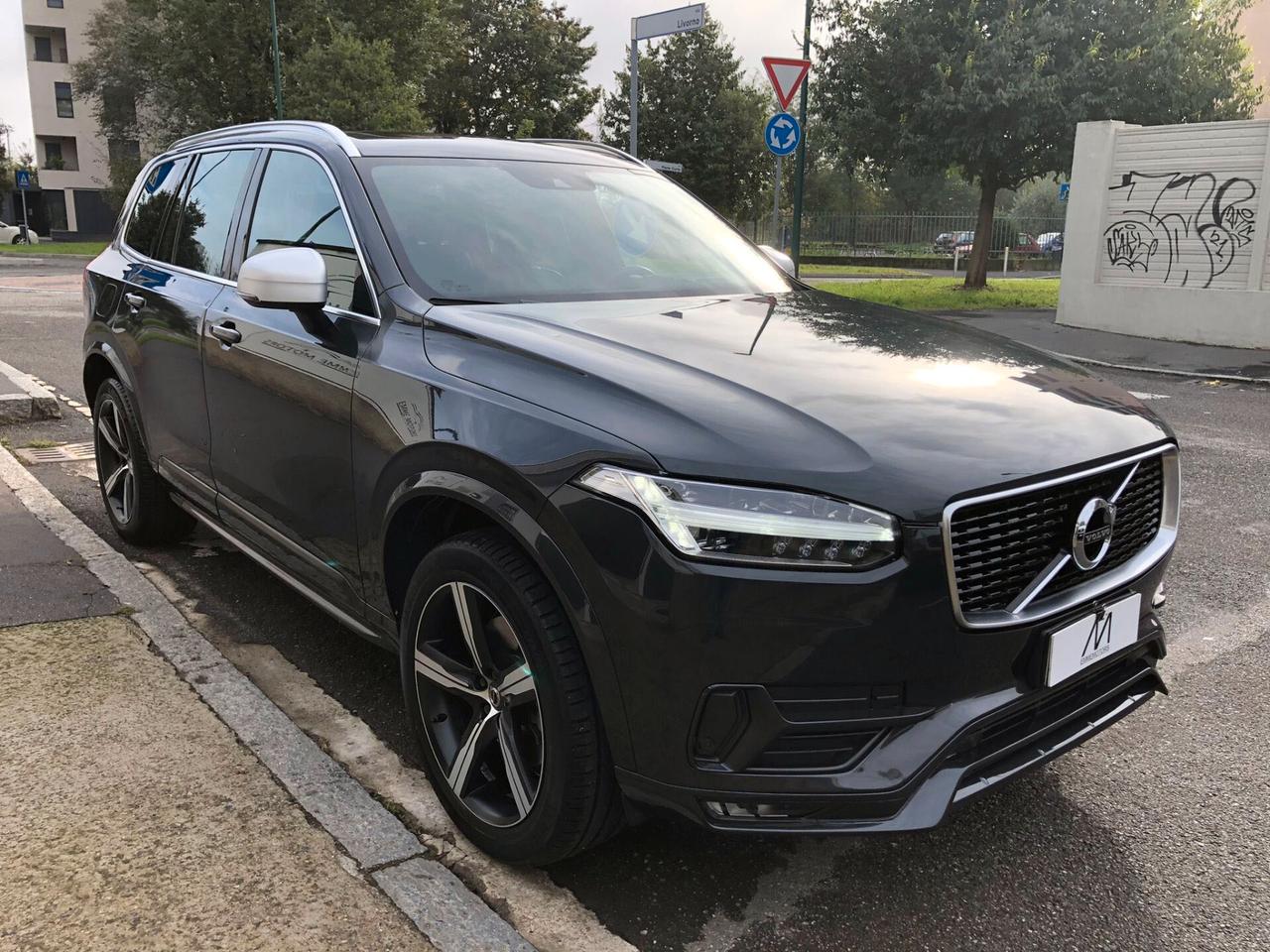 Volvo XC90 2.0 D5 R-design awd 235cv 7p AUT/NAVI/CAMERA/TETTO