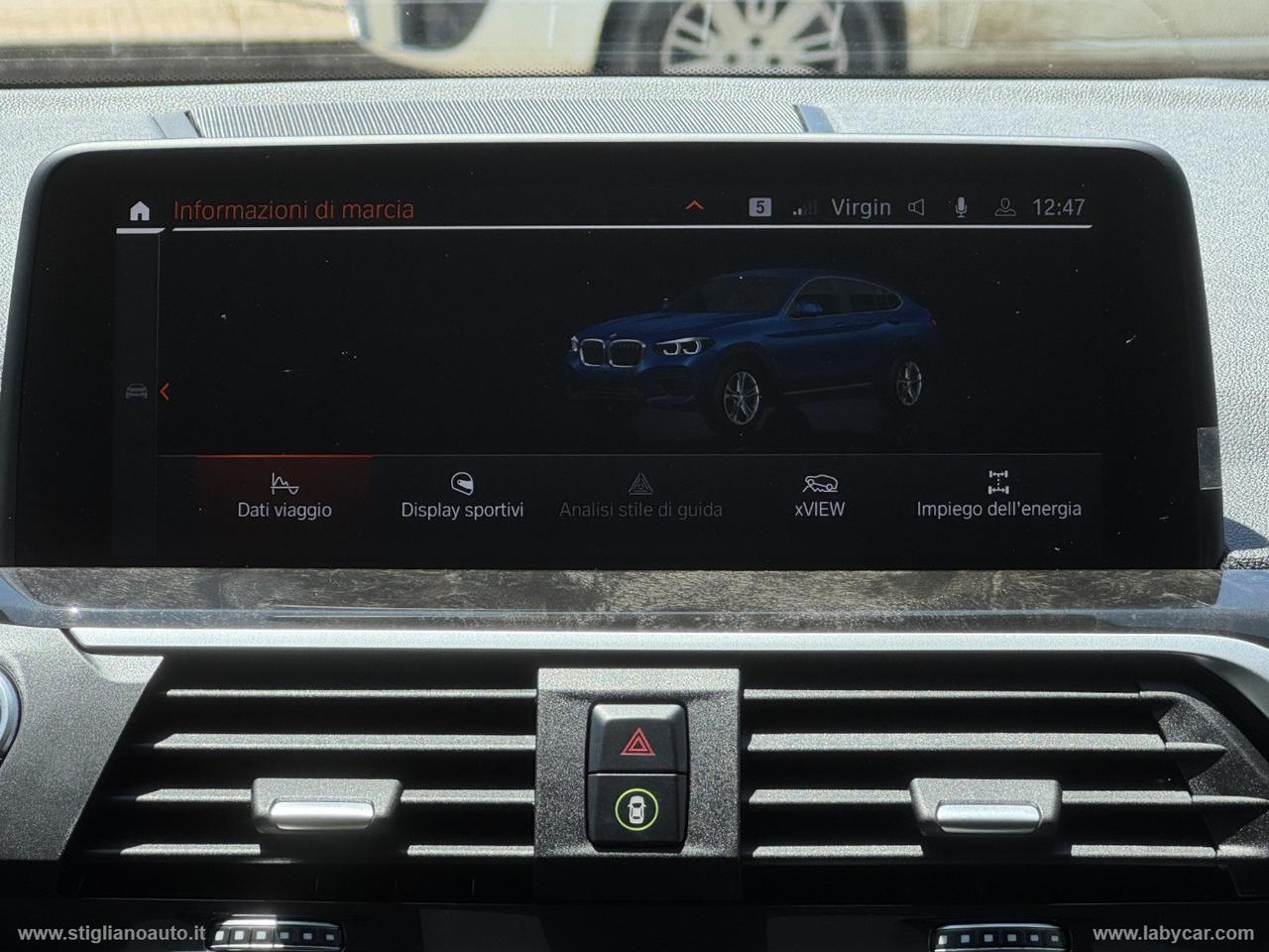 BMW X4 xDrive20d xLine MY 19 Head up display