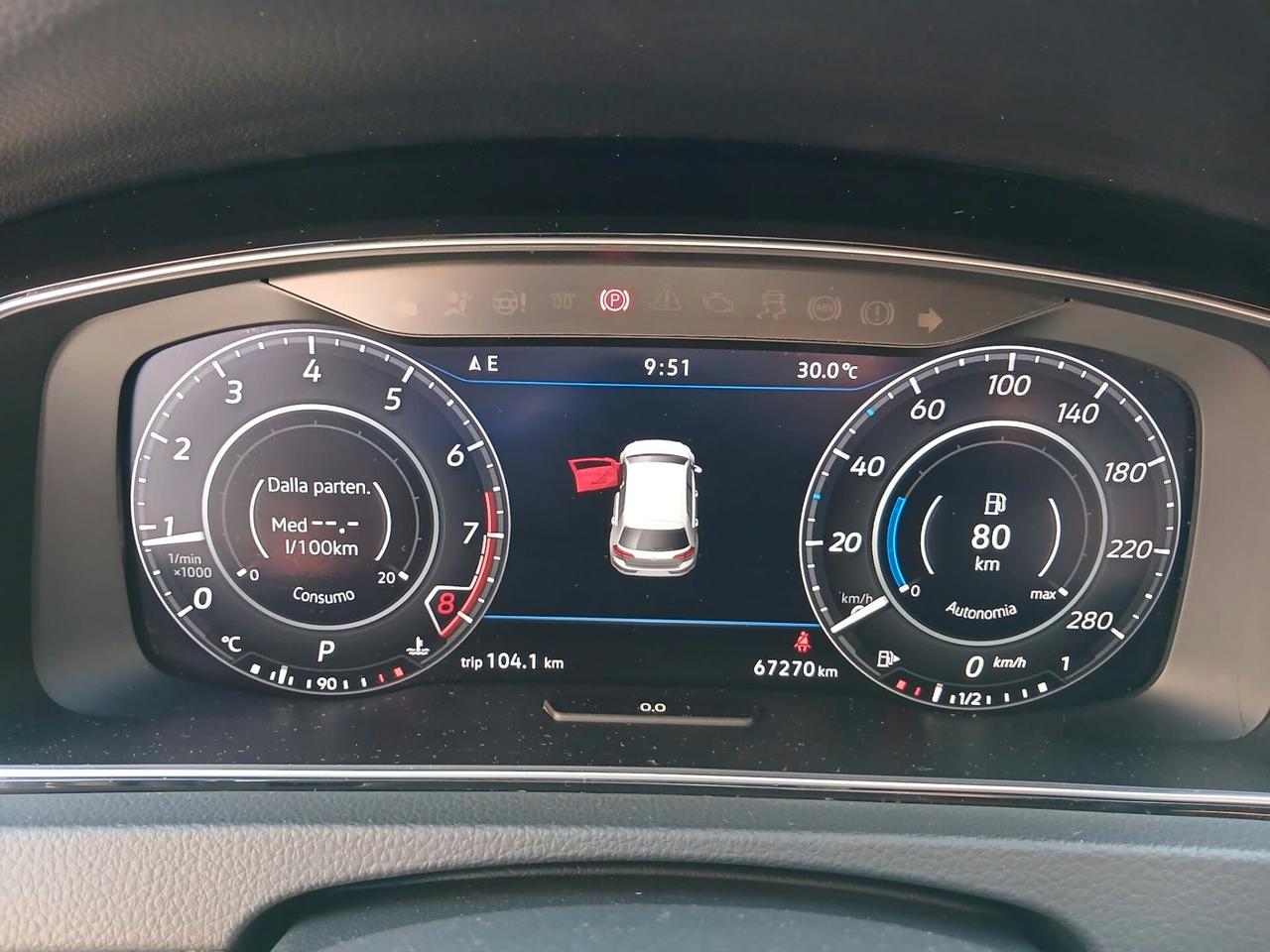 Volkswagen Golf GTI 7,5 2.0 Benzina 245Cv.