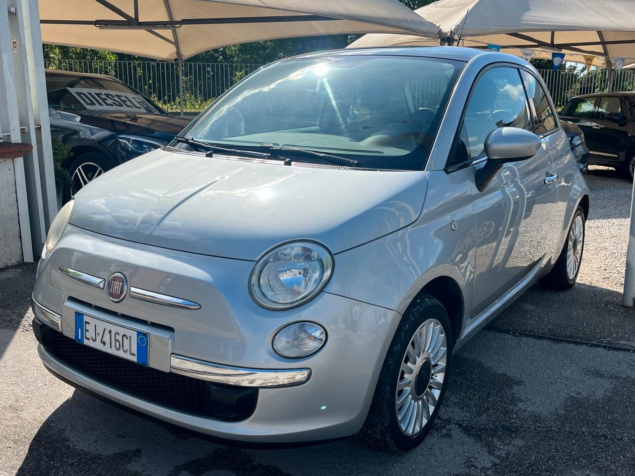 Fiat 500 1.2 Lounge TETTO PANORAMICO KM CERTIFICATI 2011