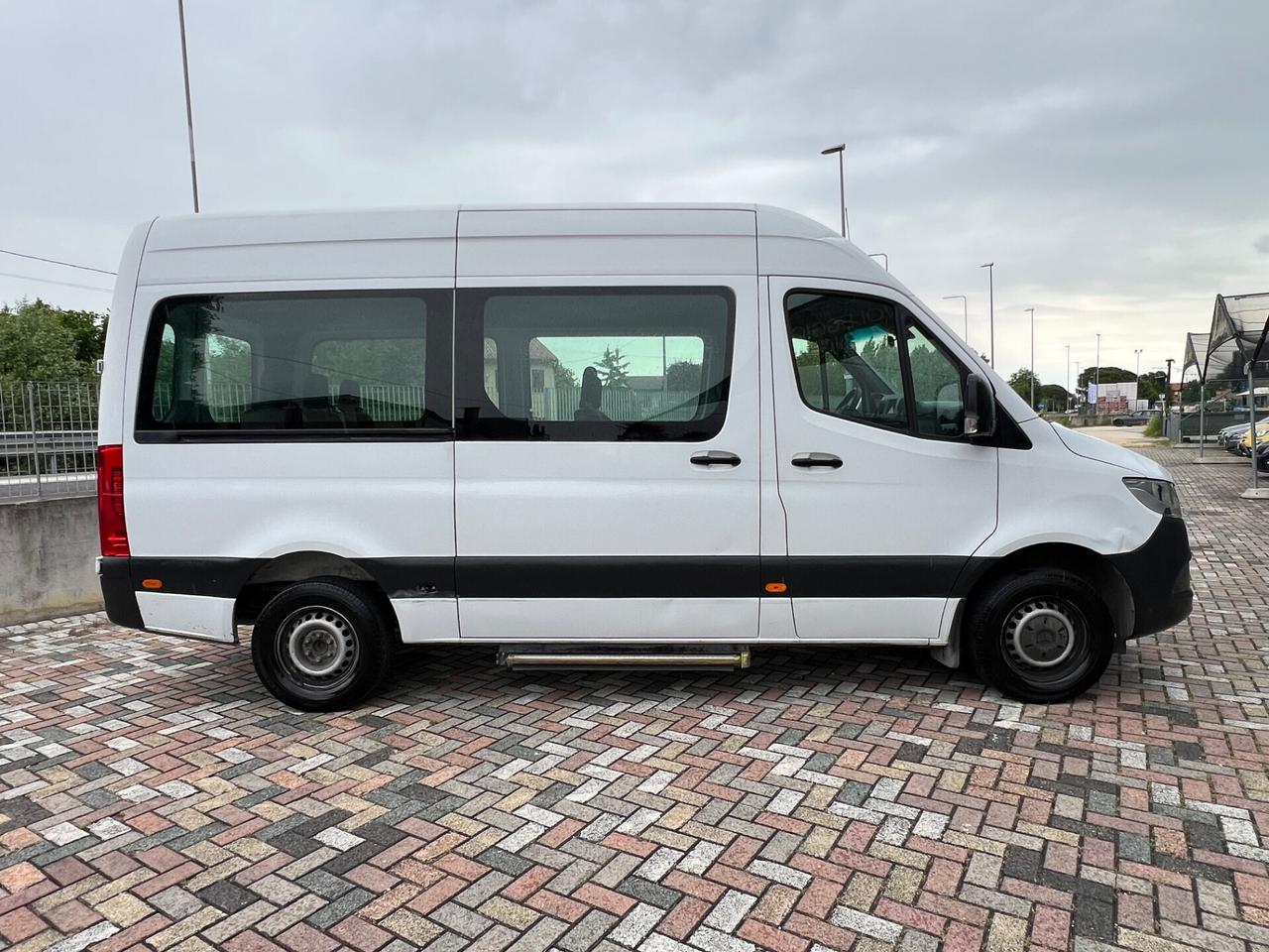 Mercedes-benz Sprinter K37/35 319 CDI 9 Posti Tetto Alto 7 P. Medio