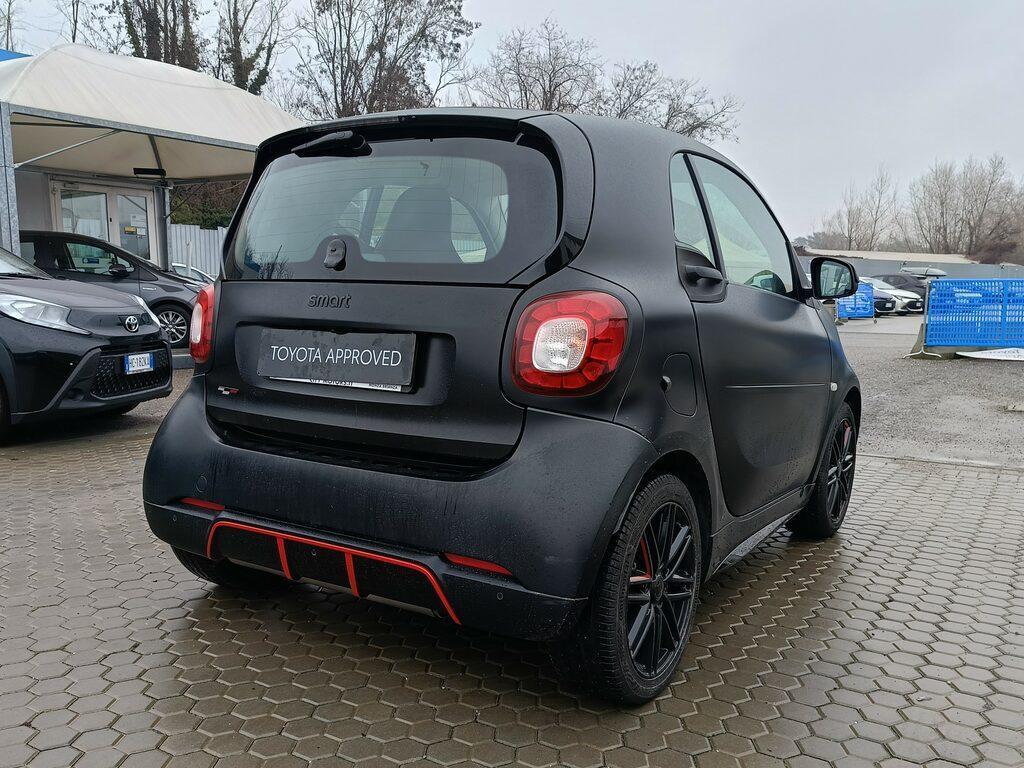 Smart fortwo coupe 0.9 Turbo Parisblue Brabus Style twinamic