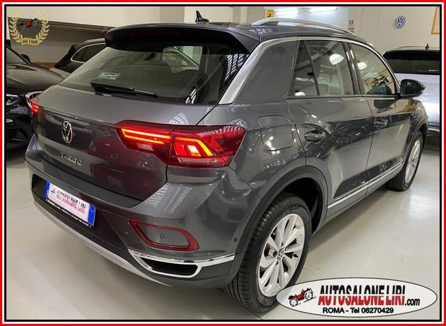 VOLKSWAGEN T-Roc 1.5 TSI 150cv STYLE PELLE/LED/TELECAMERA/CARPLAY