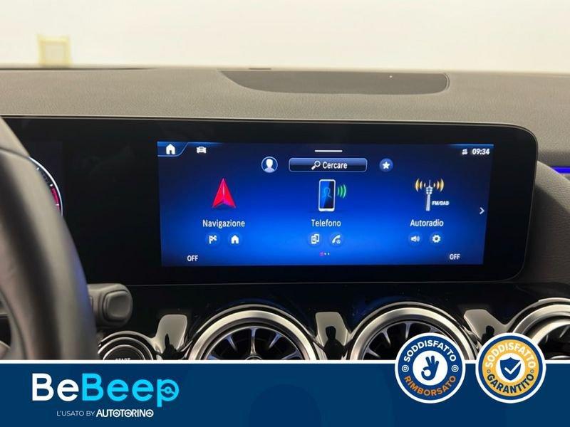 Mercedes-Benz GLA 200 D PROGRESSIVE ADVANCED PLUS AUTO