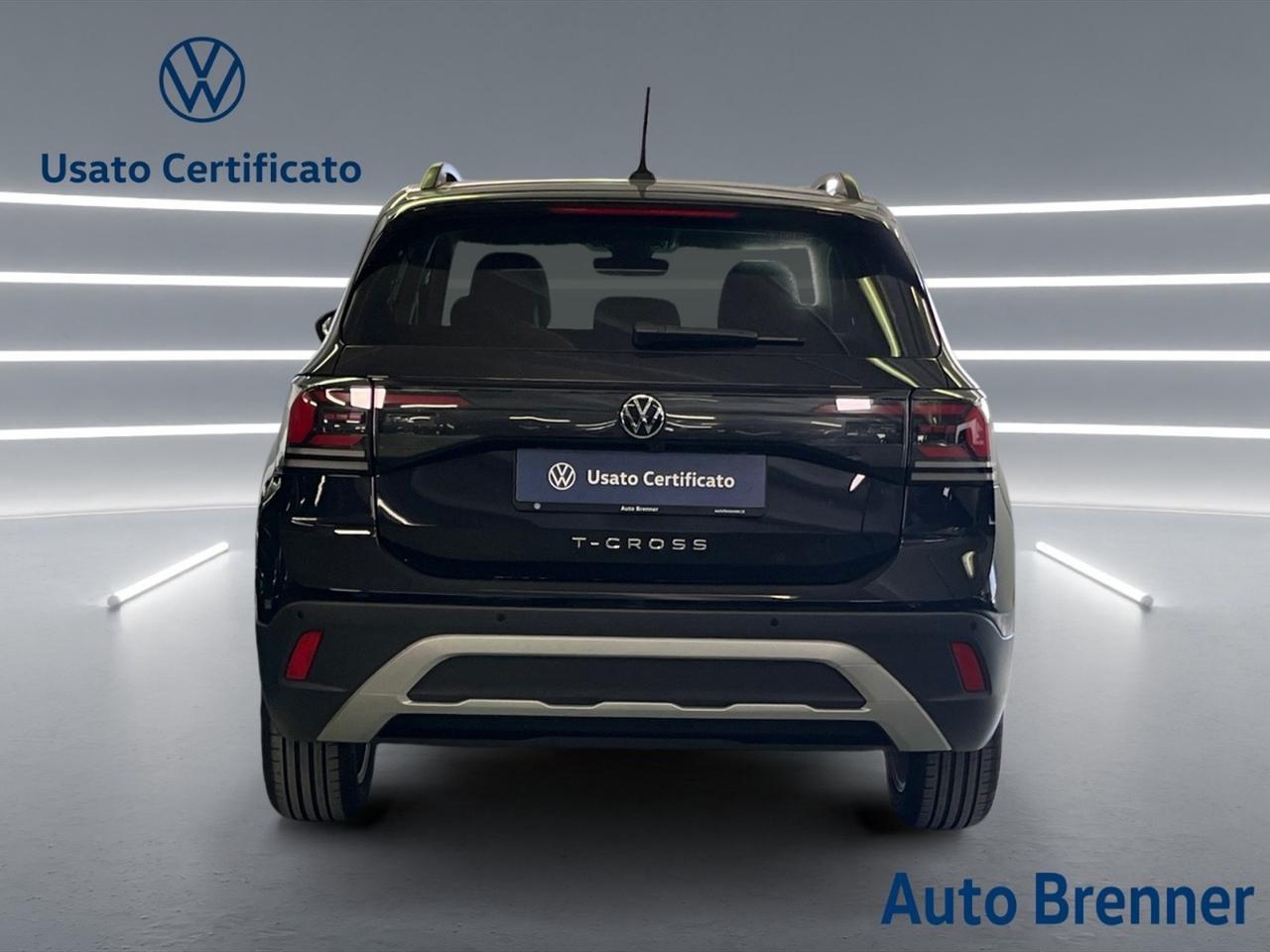 Volkswagen T-Cross 1.0 tsi life 95cv