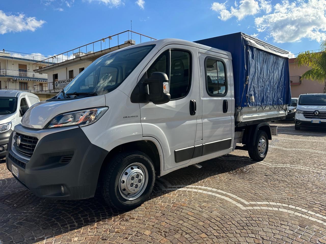 FIAT DUCATI DOPPIA CABINA 7 Posti CASSONE CON CENTINA
