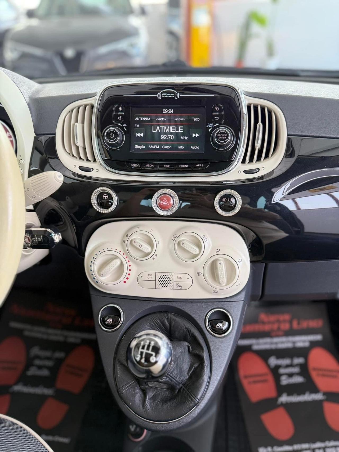 Fiat 500 1.2 Benzina 69cv Riva 2016
