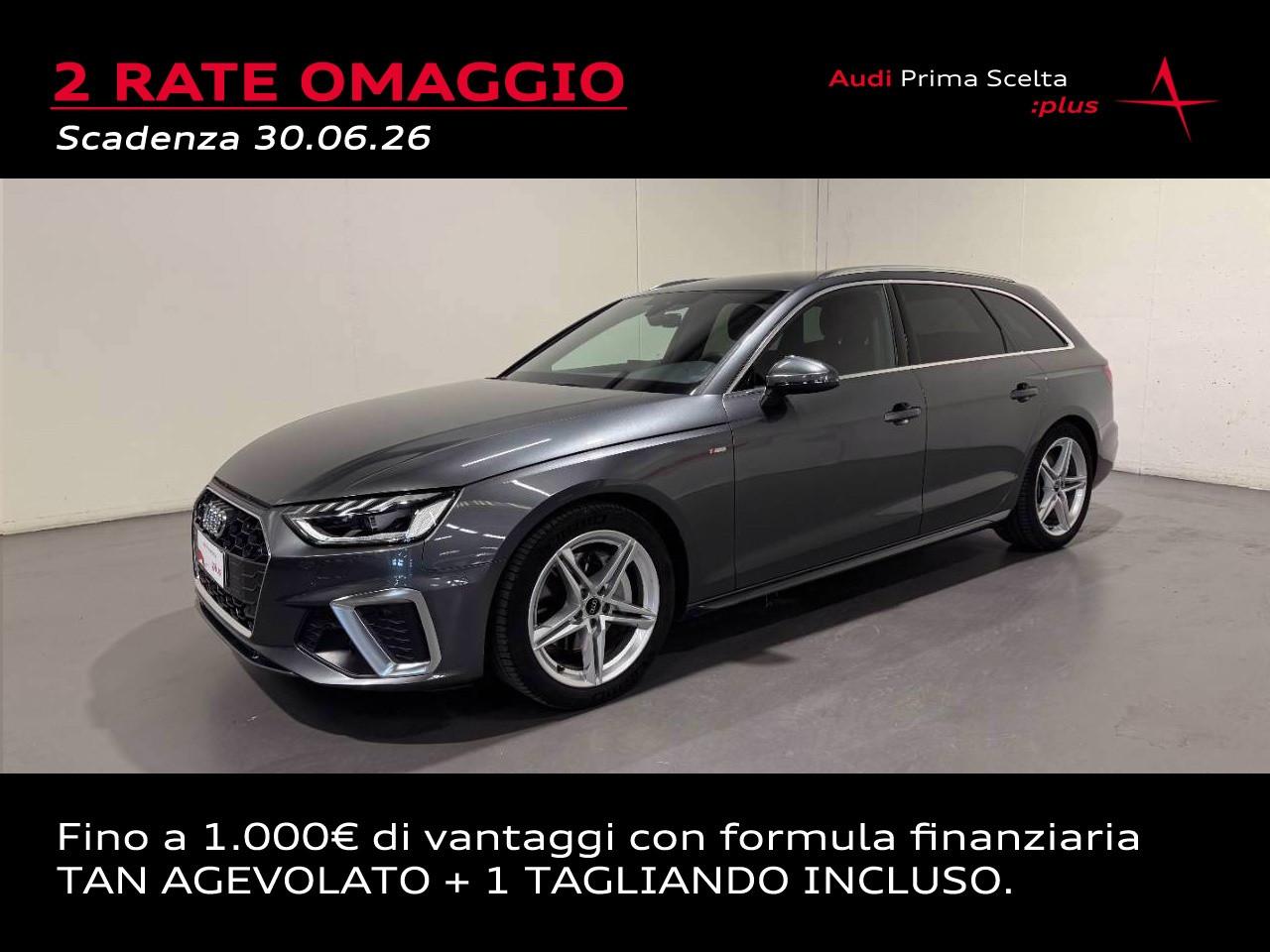 AUDI A4 AVANT 40 TDI MHEV QUATTRO S-TRONIC S LINE EDITION